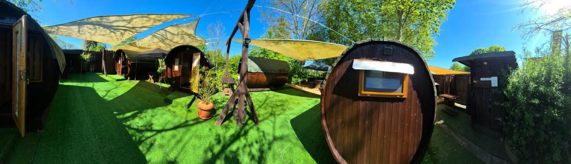 Mini Hotel Uebernachten Im Gurkenfass Lübbenau Eksteriør bilde